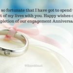 1st Engagement Anniversary Wishes