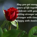20th Wedding Anniversary Quotes Facebook