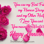 4th Wedding Anniversary Quotes For Husband Facebook