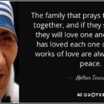 A Family That Prays Together Quotes Facebook