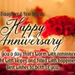 Anniversary Wishes To My Son N Daughter In Law