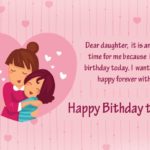 Bday Message For Daughter
