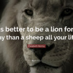 Better To Be A Lion For A Day
