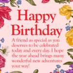Birthday Greetings To A Special Friend Twitter