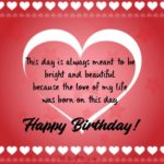 Birthday Message For Boyfriend