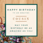 Birthday Message For Cousin Facebook