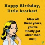 Birthday Wishes For Brother From Sister Facebook