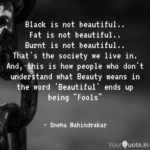 Black And Beautiful Quotes Twitter