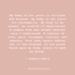 Body Positive Quotes Twitter