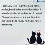 Boyfriend Cooking Quotes