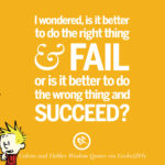 Calvin And Hobbes Motivational Quotes Pinterest