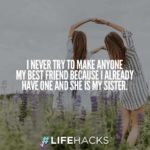 Cute Best Friend Sister Quotes Twitter