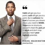 Denzel Washington Success Quotes Pinterest