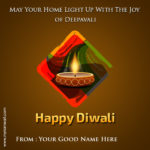 Diwali Wishes With My Name Twitter