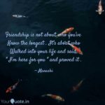 Fish Pond Quotes For Friends Tumblr