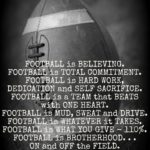 Football Dedication Quotes