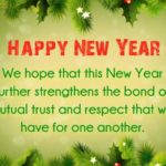 Formal Happy New Year Wishes Facebook