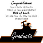 Funny Graduation Message For Sister