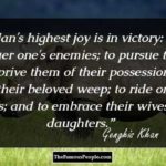 Genghis Khan Famous Quotes Tumblr