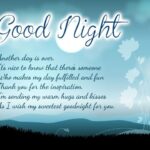 Good Night Family Message Pinterest