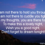Good Night Wishes Romantic