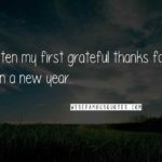 Grateful New Year Quotes Pinterest