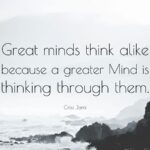 Great Minds Think Alike Quote Facebook