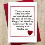 Happy 2nd Marriage Anniversary Pinterest