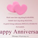 Happy Anniversary Message Tagalog Facebook