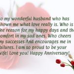 Happy Anniversary Quotes For Husband Pinterest