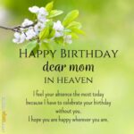 Happy Birthday In Heaven Mom Pinterest