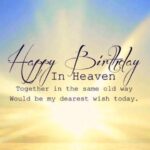Happy Birthday In Heaven Quotes