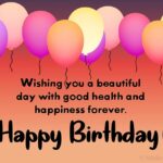 Happy Birthday To You Message