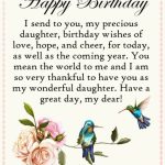 Happy Birthday Wishes To My Daughter Pinterest