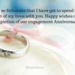 Happy Engagement Anniversary For Wife