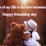 Happy Friendship Day Teddy Bear