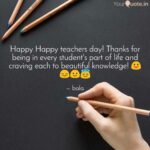 Happy Teachers Day Writing Facebook