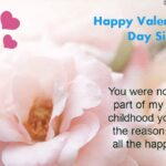 Happy Valentines Day Quotes For Sister