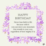 Inspirational Birthday Message For Sister Pinterest