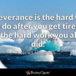 Inspirational Quotes About Perseverance Twitter
