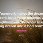 John Maxwell Quotes On Teamwork Facebook