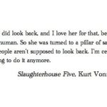 Kurt Vonnegut So It Goes Quote