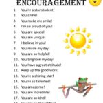 List Of Encouraging Words For Students Twitter