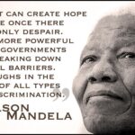 Mandela Sport Quote