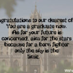 Message To Son Graduating College