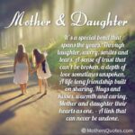Mother Daughter Bond Quotes Pinterest