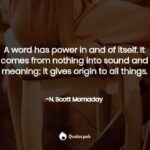 N Scott Momaday Quotes Twitter