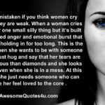 Never Make Woman Cry Quotes Facebook