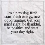 New Day Fresh Start Quotes Pinterest