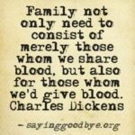 Non Blood Family Quotes Twitter